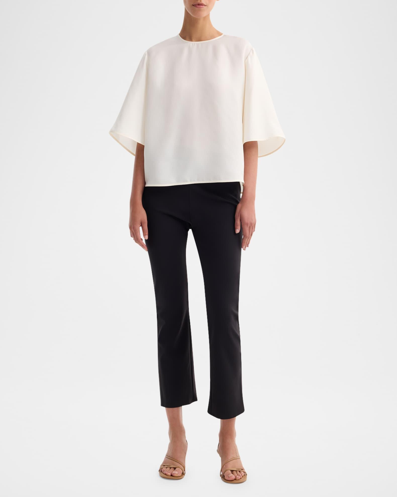 Buttoned Silk Top Product Image