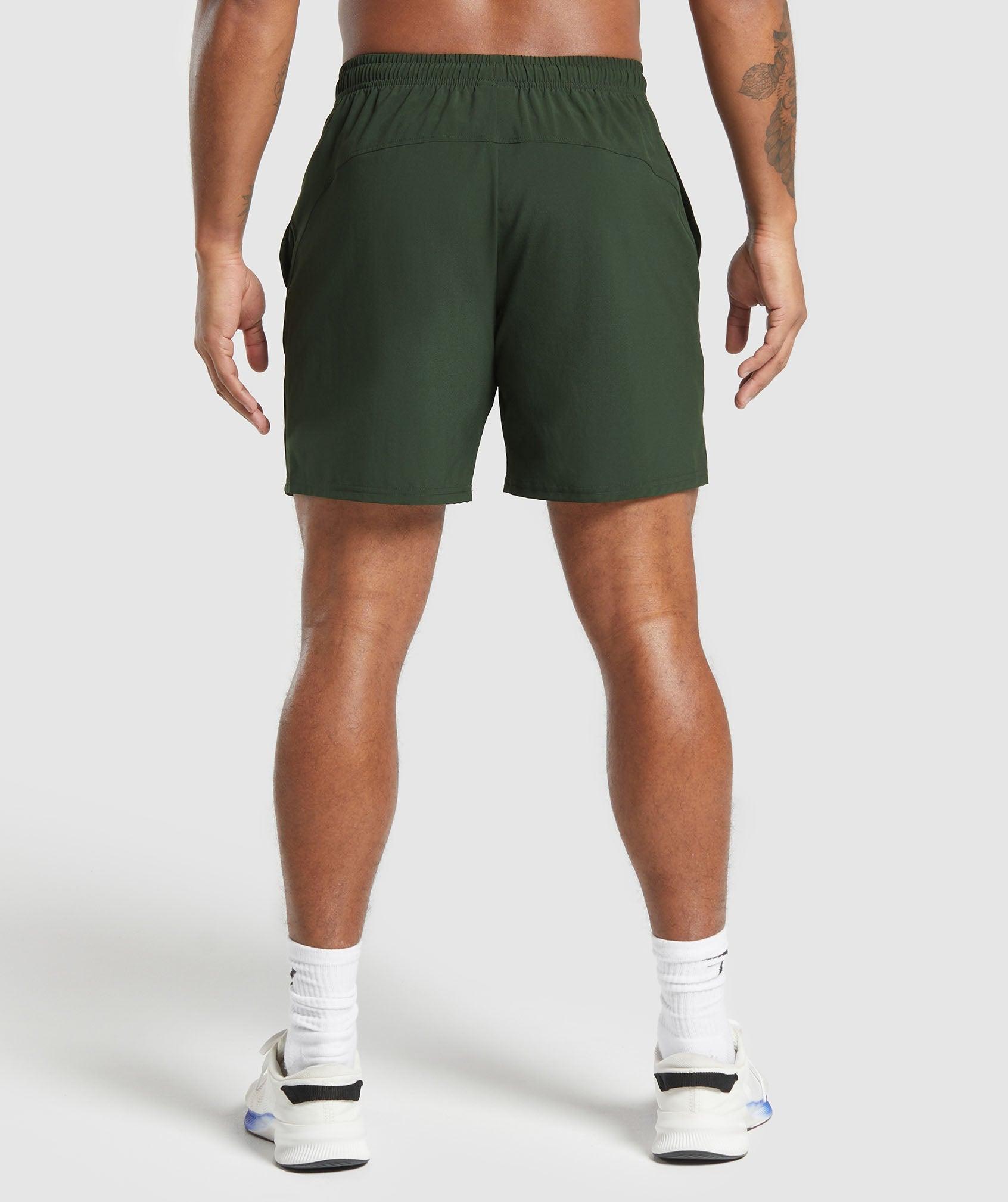 Gymshark Conditioning Club Shorts - Trail Green Male Product Image