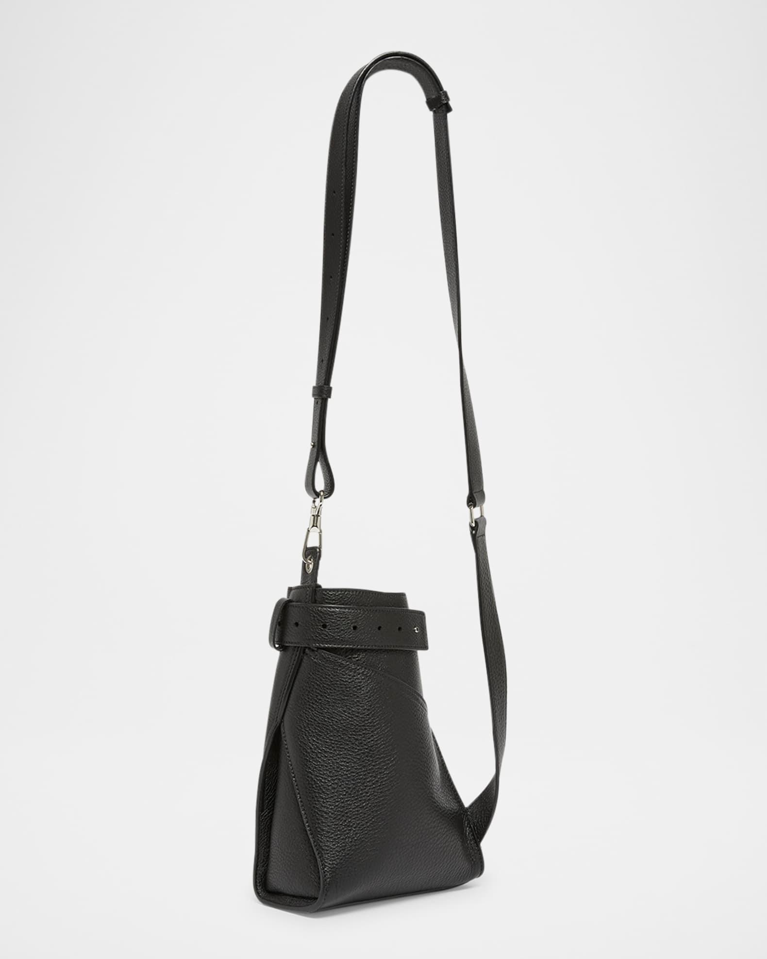 Men's Small Belted Leather Crossbody Bag Product Image