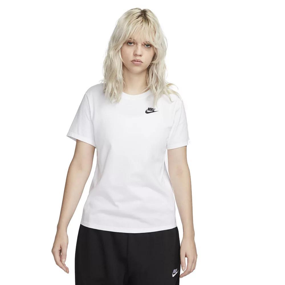 Women's Nike Sportswear Club Essentials Tee, Size: XS, Black Product Image