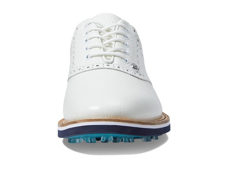 GFORE Men's Saddle Gallivanter Golf Shoes (Snow/Twilight) Men's Shoes Product Image