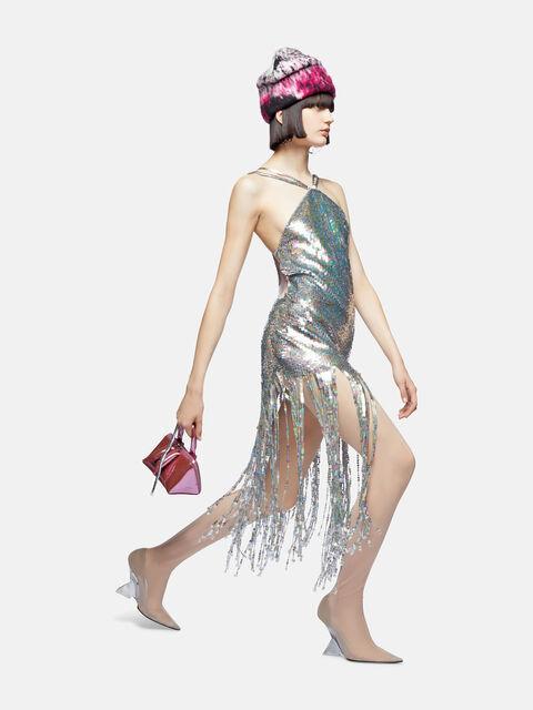 Silver mini dress Product Image