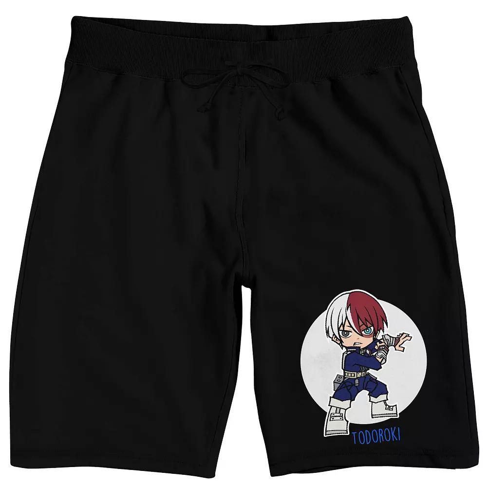 Mens My Hero Academia Chibi Sleep Shorts Product Image
