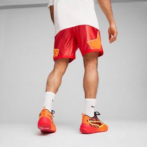 PUMA HOOPS x CHEETOSÂ® Men's Shorts in For All Time Red/Rickie Orange Product Image
