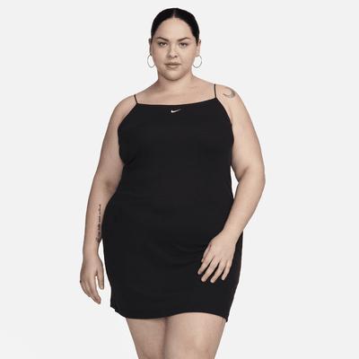 Nike Sportswear Chill Knit Women's Tight Mini-Rib Cami Dress (Plus Size) Product Image