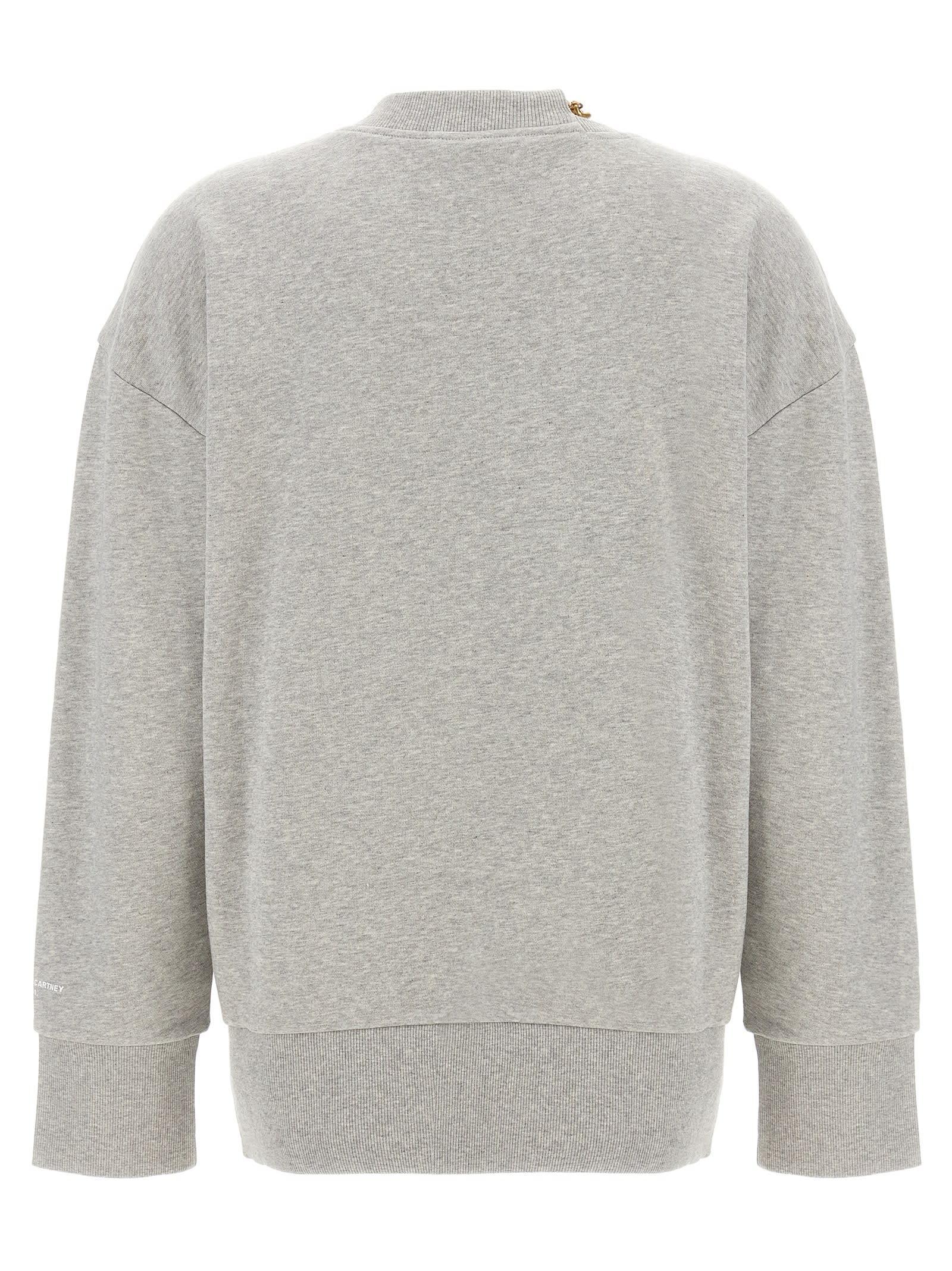 STELLA MCCARTNEY Chain Sweatshirt In Grey Product Image