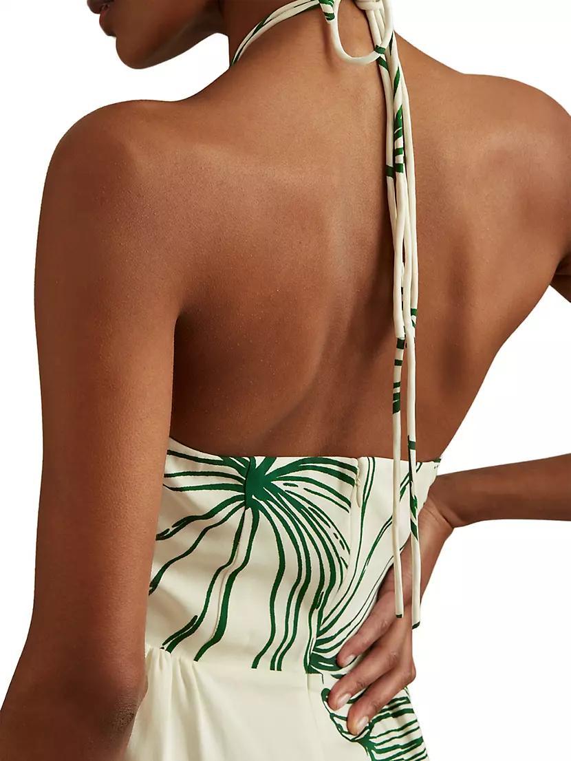 Lexi Shell Halter Maxi Dress Product Image