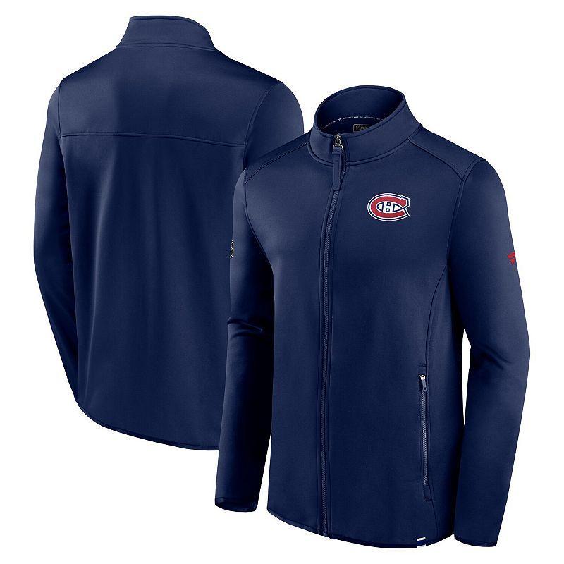Men's Fanatics Branded  Deep Sea Blue Seattle Kraken Authentic Pro Full-Zip Jacket, Size: Small, Krk Blue Product Image
