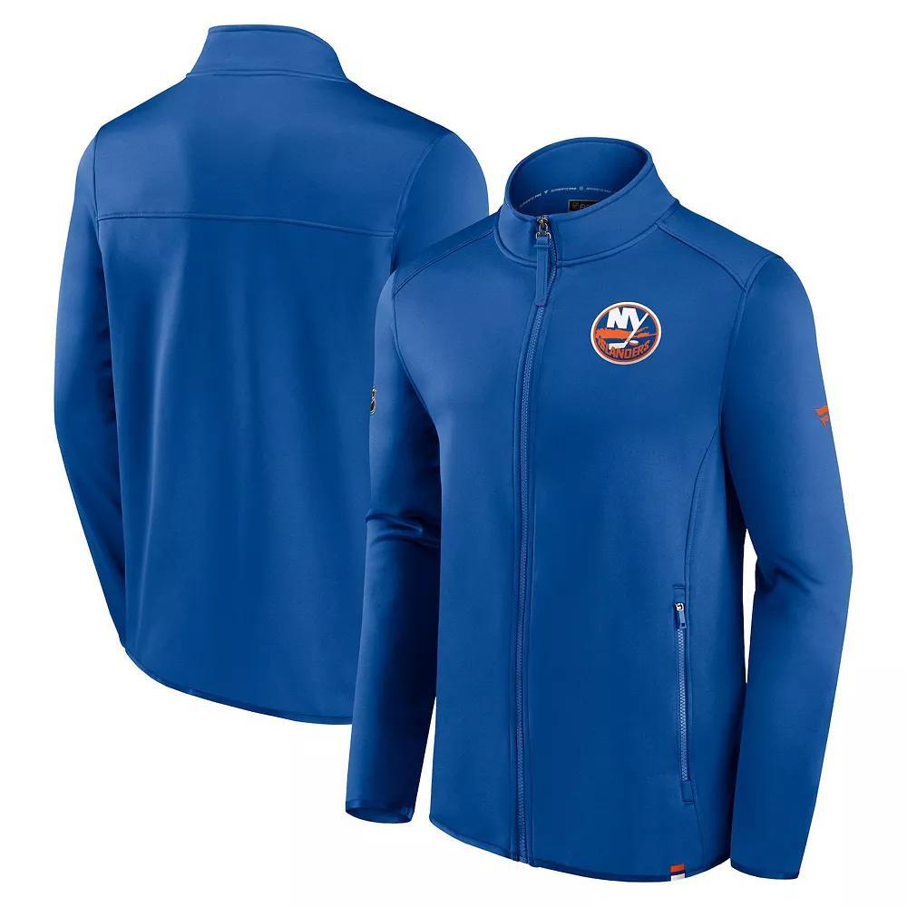Men's Fanatics Branded  Deep Sea Blue Seattle Kraken Authentic Pro Full-Zip Jacket, Size: Small, Krk Blue Product Image