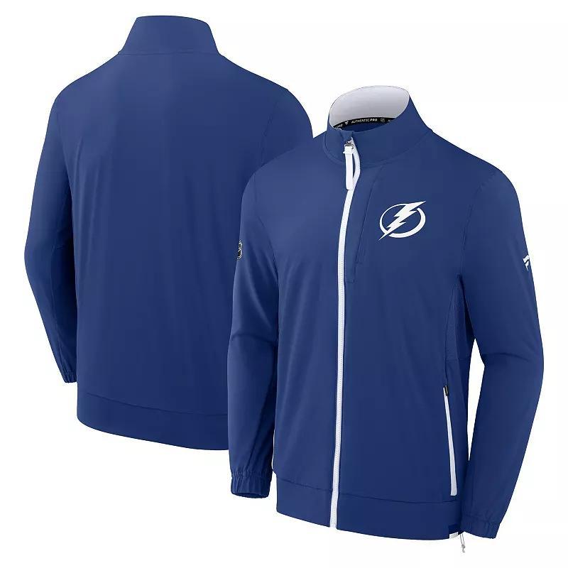 Men's Fanatics  Blue Colorado Avalanche Authentic Pro Rink Coaches Full-Zip Jacket, Size: Large Product Image