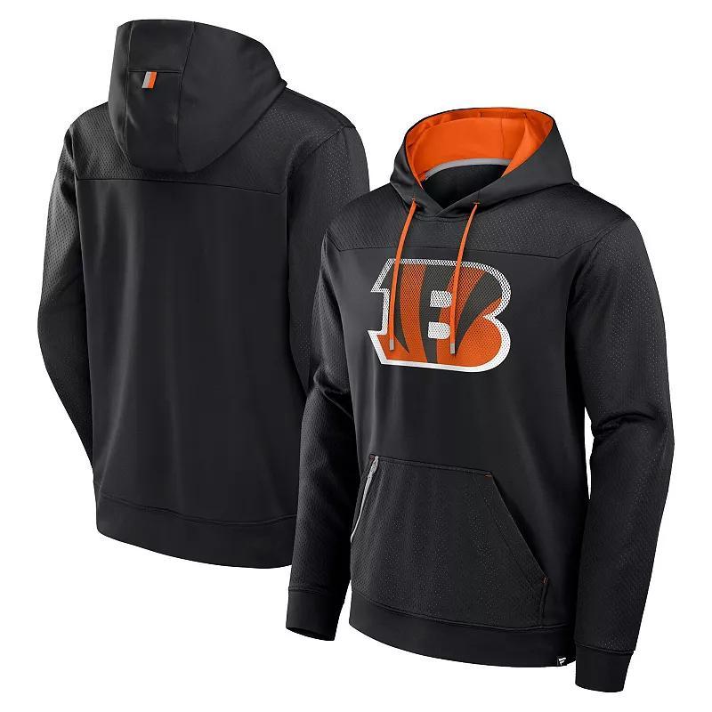 Men's Fanatics  Black Florida Gators Defender Dot Faded Primary Pullover Hoodie, Size: Medium Product Image
