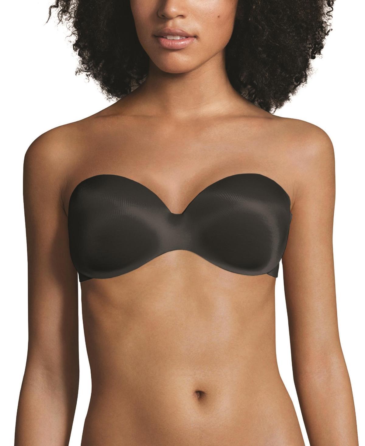 Maidenform® Full Coverage Strapless Underwire Bra DM9472, Women's, Size: 36 Dd, Black Product Image