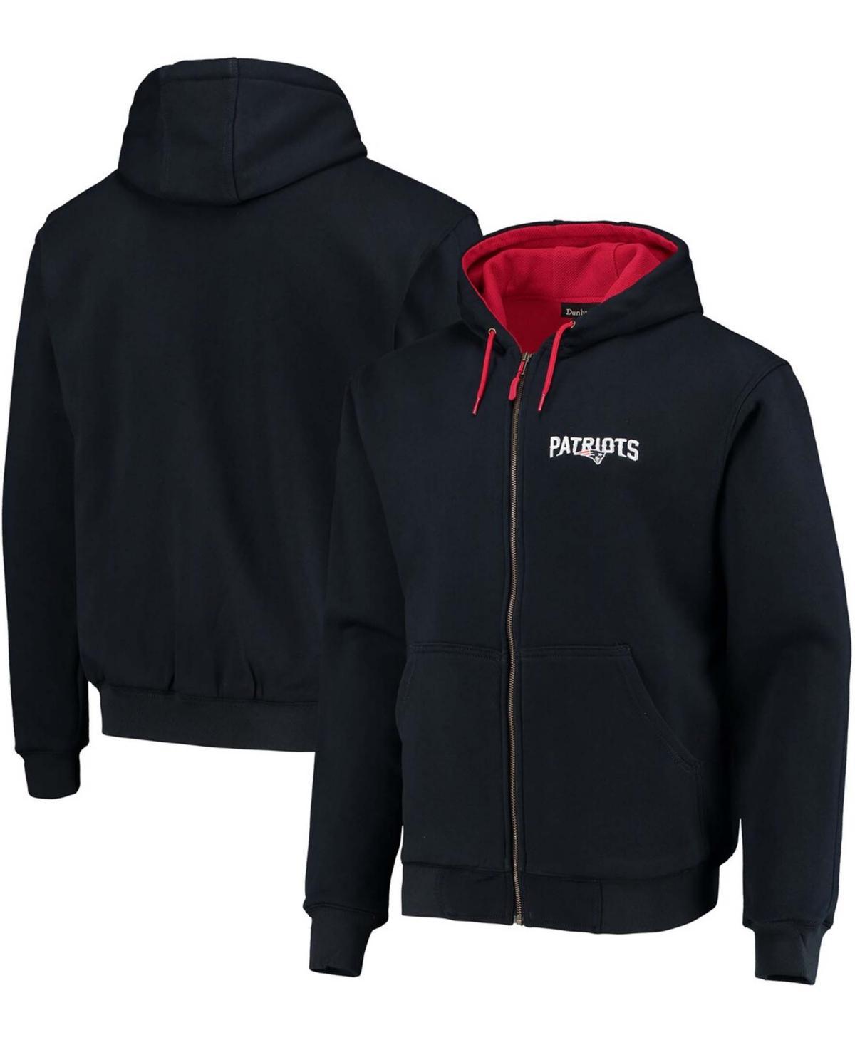 Men's Dunbrooke Navy New England Patriots Craftsman Thermal-Lined Full-Zip Hoodie, Size: XL, Blue Product Image