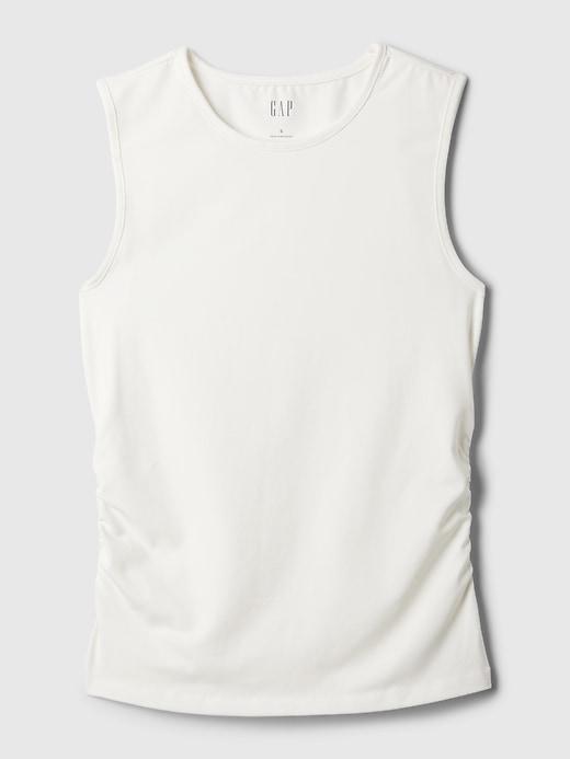 Compact Jersey Cropped Tank Top Product Image
