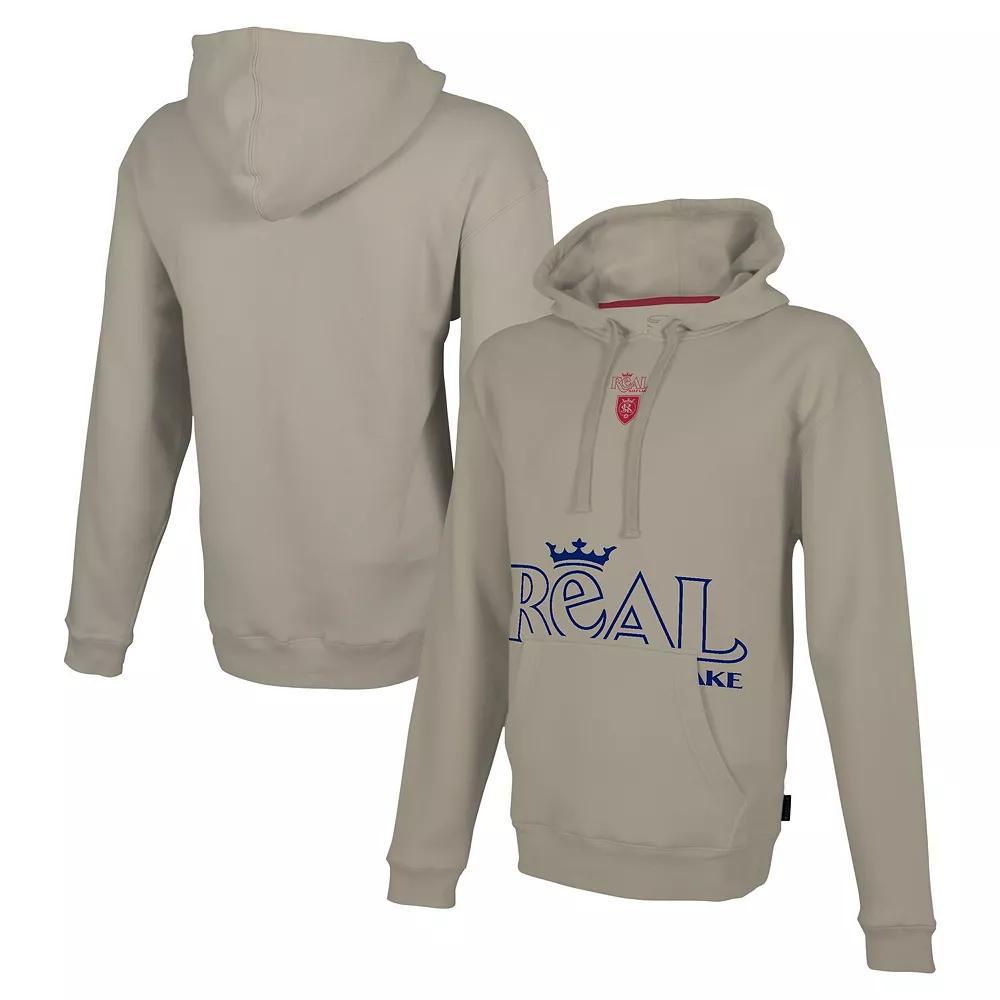 Men's Stadium Essentials Tan Sporting Kansas City Status Pullover Hoodie, Size: Medium, Team Product Image