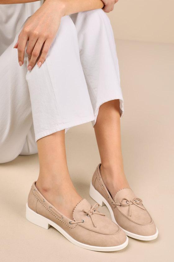 Lagoon Camel Boat Shoe Loafers Product Image