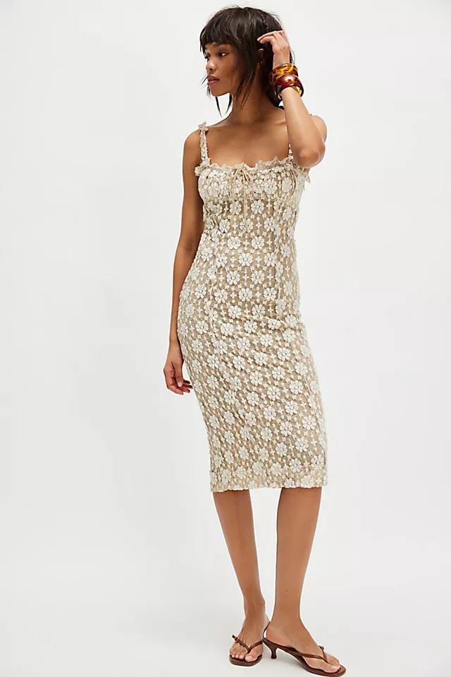 Lucinda Lace Midi Dress Product Image