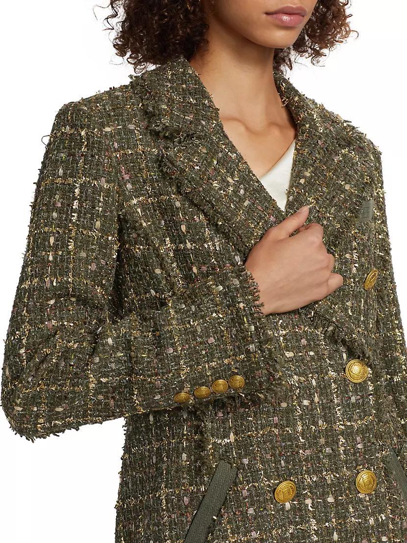 Marsha Tweed Double-Breasted Blazer Product Image