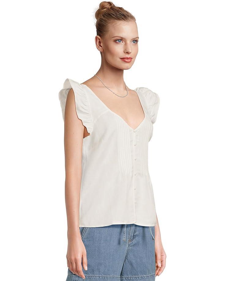Shirred Sleeveless Tank Product Image