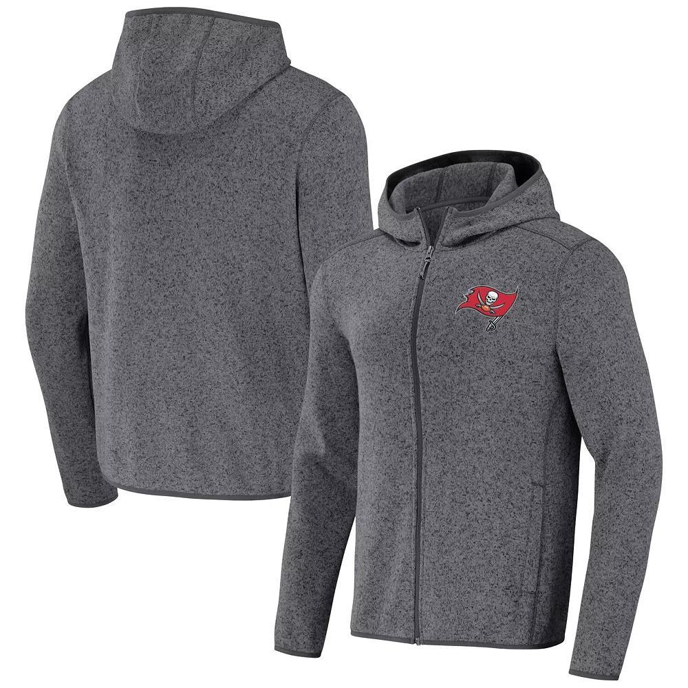 Men's NFL x Darius Rucker Collection by Fanatics Gray Tampa Bay Buccaneers Fleece Pullover Hoodie, Size: 3XL, Charco Product Image