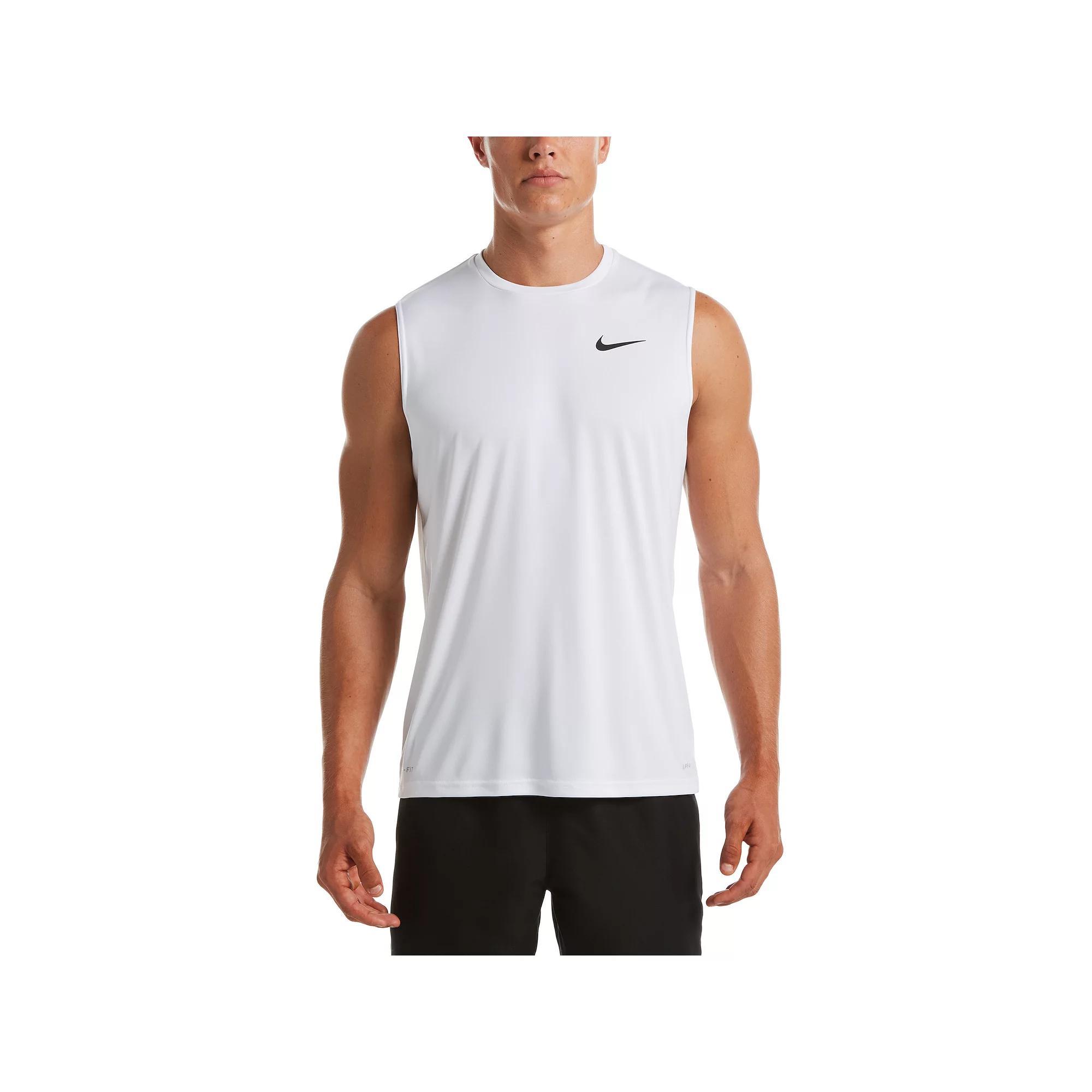 Mens Nike Dri-FIT UPF 40+ Essential Sleeveless Hydroguard Swim Tee Product Image