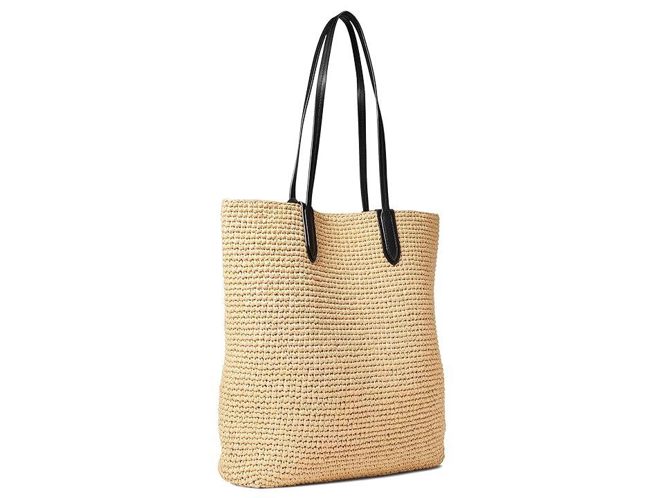 Eliza Large Woven Straw Tote Bag Product Image