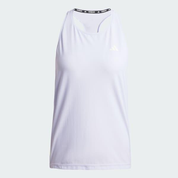 adidas Own The Run Tank Top Violet Tone XS Womens Product Image