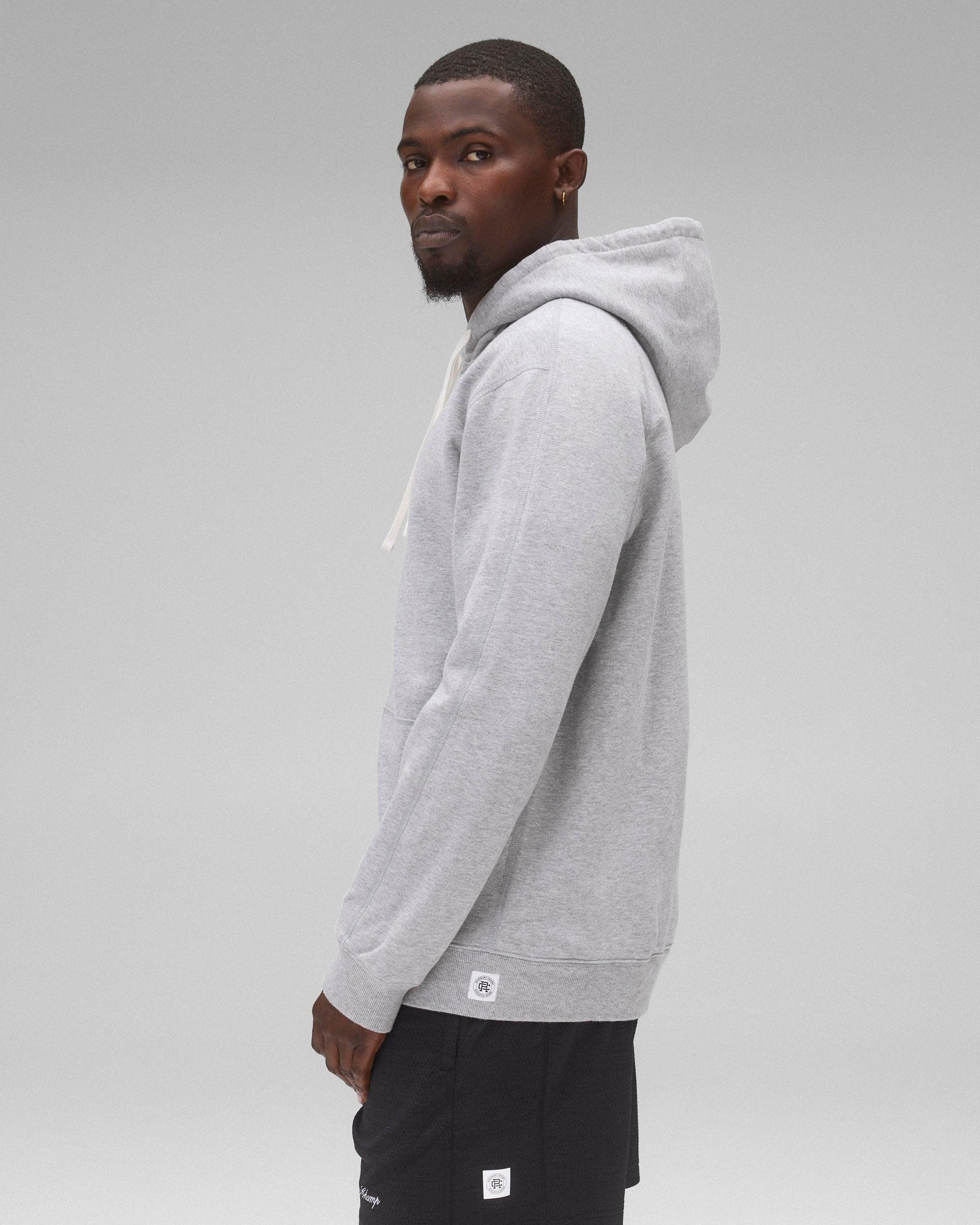 Midweight Terry Classic Full Zip Hoodie - Vault Male Product Image