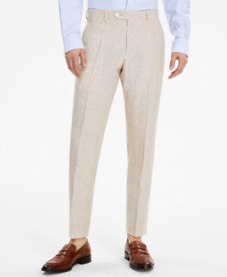 Tommy Hilfiger Mens Modern-Fit Linen Pants Product Image