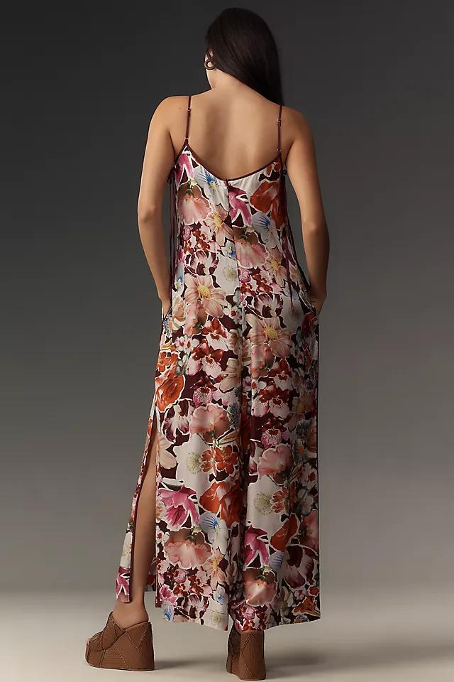 By Anthropologie Printed Wide-Leg Jumpsuit Product Image