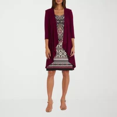 R & M Richards Womens Jacket Dress Product Image