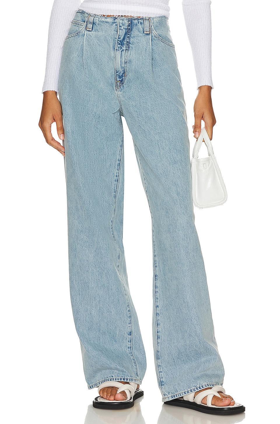 Kennedy High Rise Wide Pleat SLVRLAKE Product Image