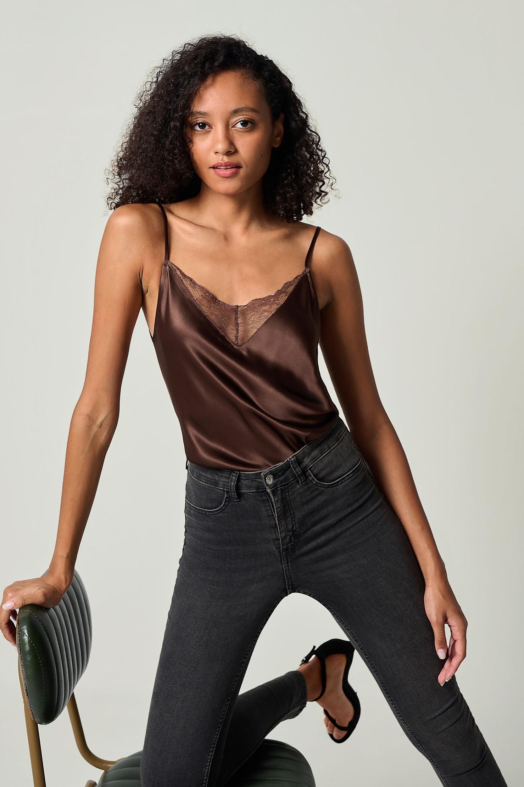 LILYSILK X MIM Lace Silk 2 In 1 Cami Product Image