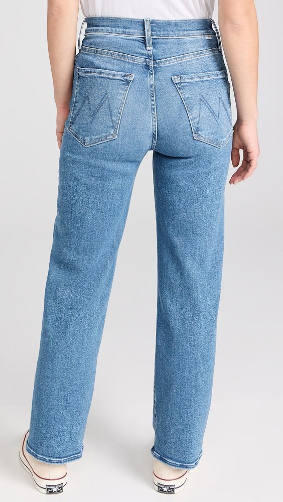 MOTHER The Rambler Zip Flood Jeans | Shopbop Product Image