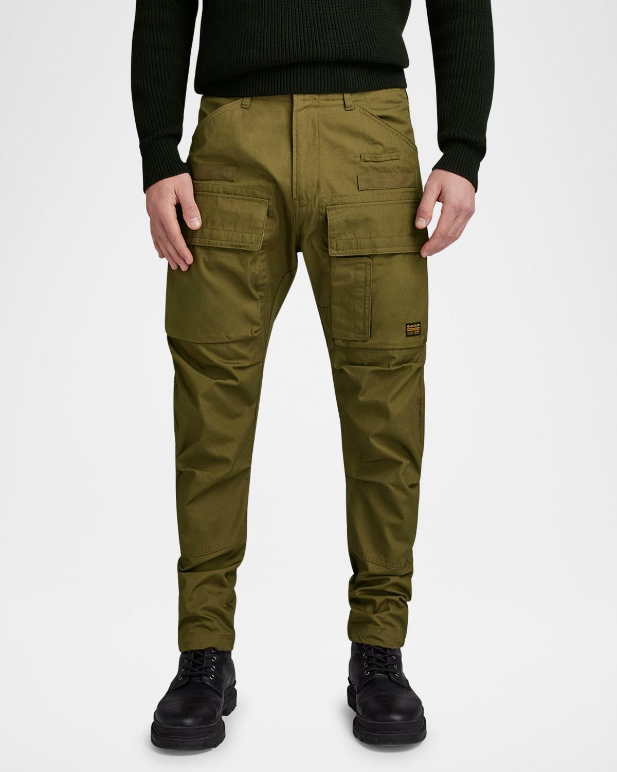 Mens 3D Regular Tapered Cargo Pants Product Image