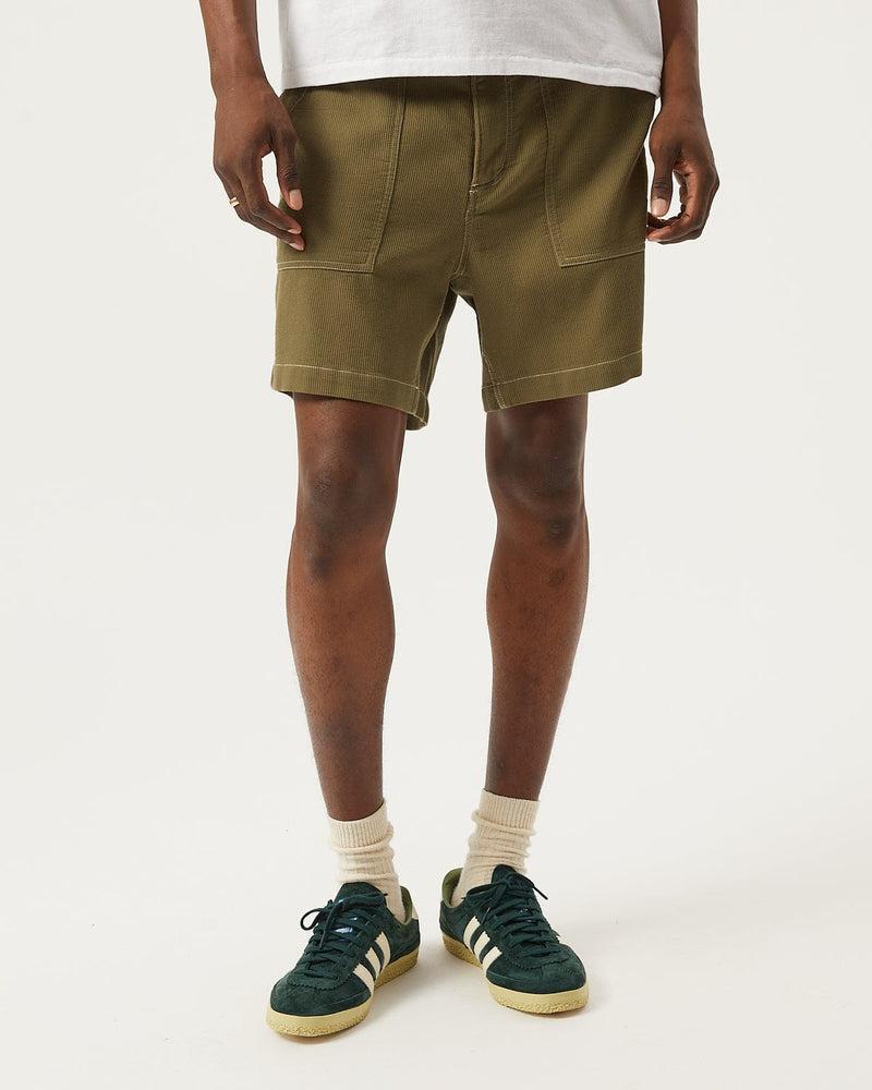 Bedford Cord Military Jacket - Khaki Product Image