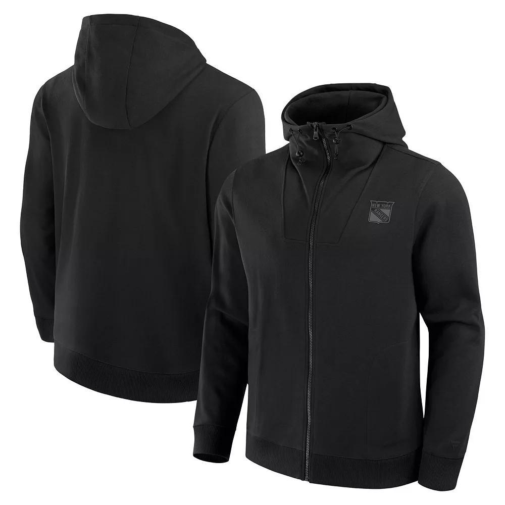 Men's Fanatics  Black New Jersey Devils Elements Signature Tonal Primary Full-Zip Hoodie Sweatshirt, Size: 3XL, Nhl Black Product Image