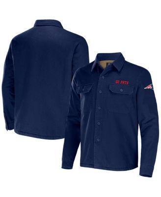 Men's NFL x Darius Rucker Collection by Fanatics Black Baltimore Ravens Canvas Button-Up Shirt Jacket, Size: XL Product Image