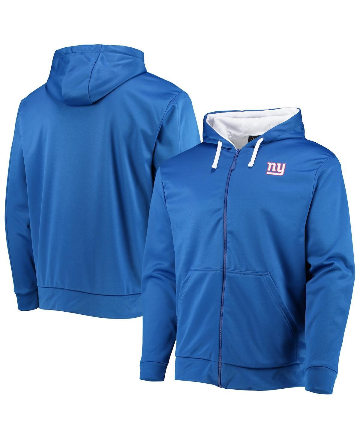 Men's Dunbrooke Royal/White New York Giants Apprentice Full-Zip Hoodie, Size: 4XL, Blue Product Image