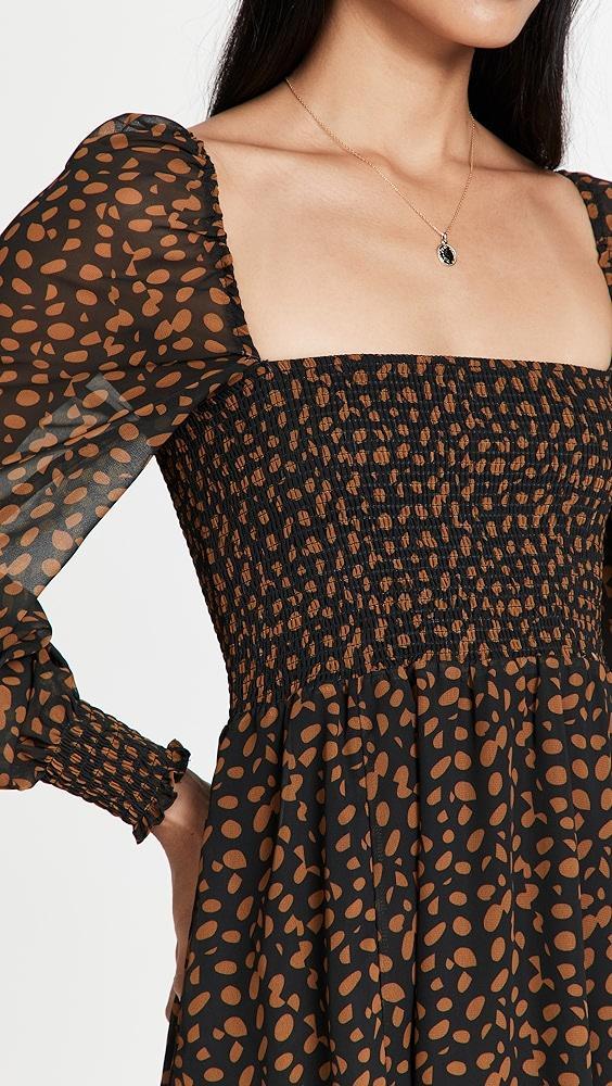 o.p.t Classic Smocked Maxi Dress | Shopbop Product Image