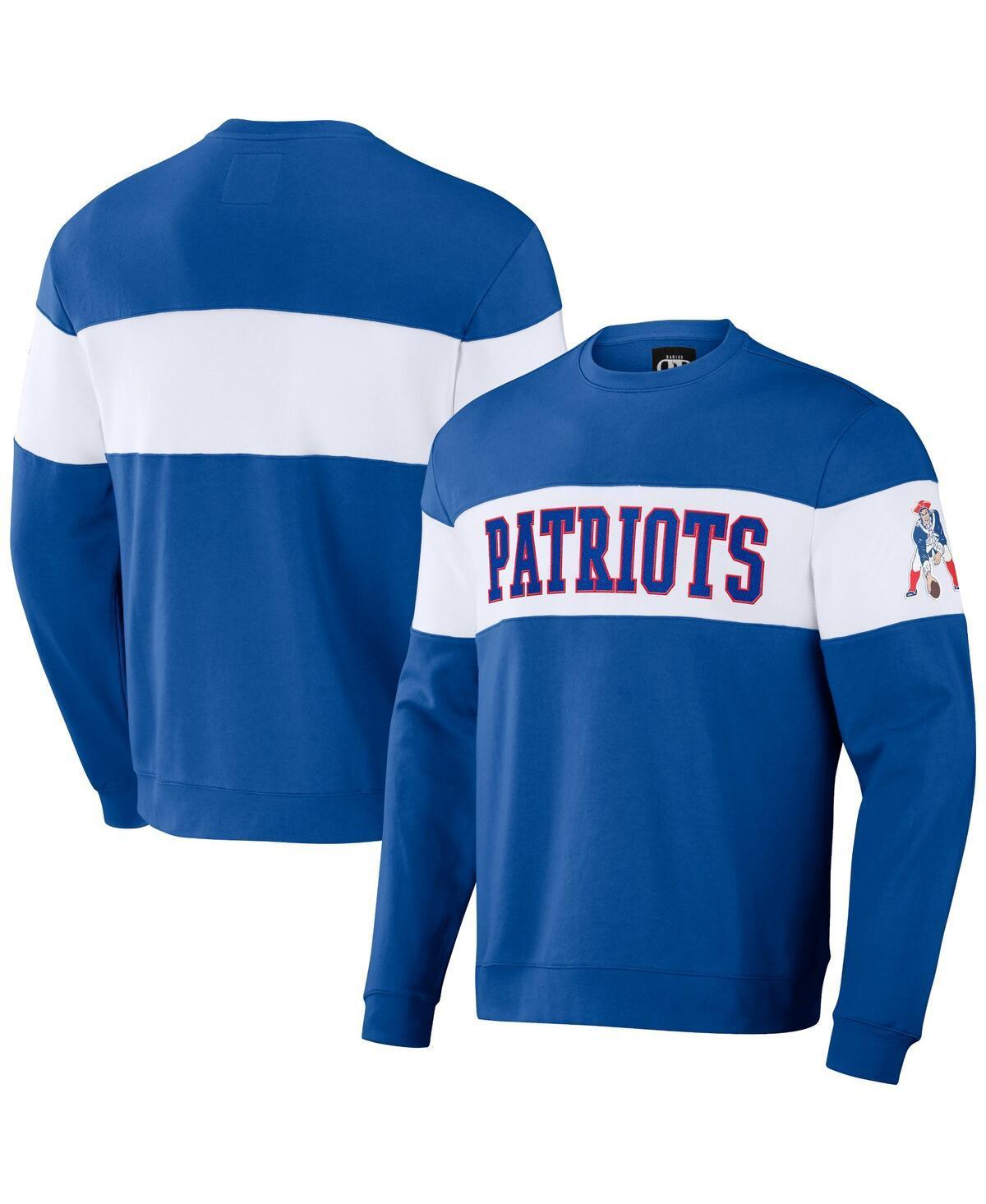 Men's Darius Rucker Collection by Fanatics Navy Houston Astros Stripe Pullover Sweatshirt, Size: Small, Blue Product Image