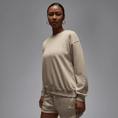 Jordan Brooklyn Fleece Women's French Terry Crew-Neck Sweatshirt Product Image