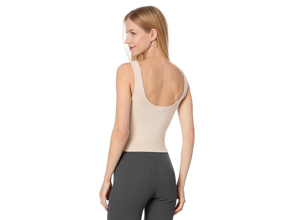 Womens Crop Sweater Tank Product Image