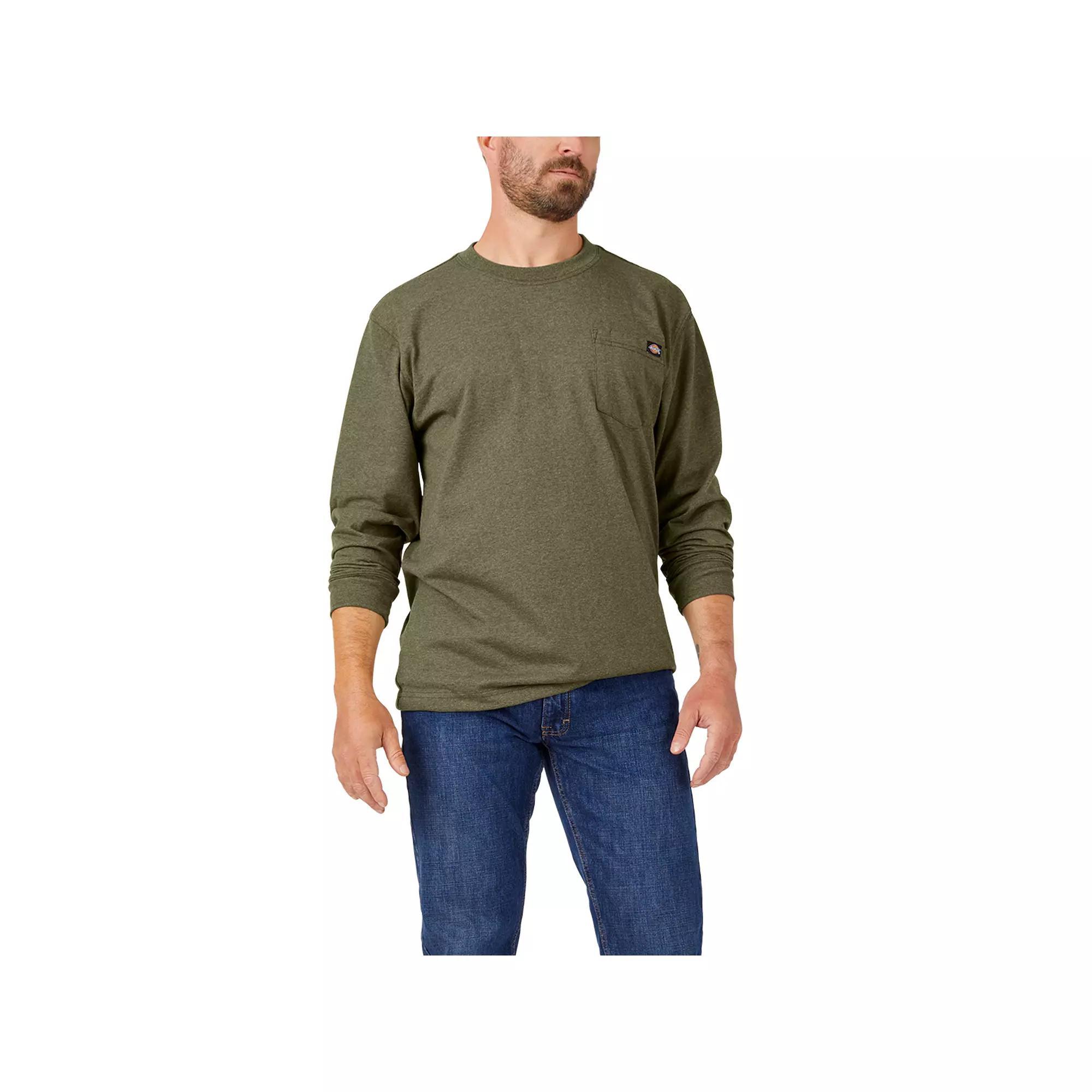Men's Dickies Heavyweight Tee, Size: Medium, Military Green Product Image