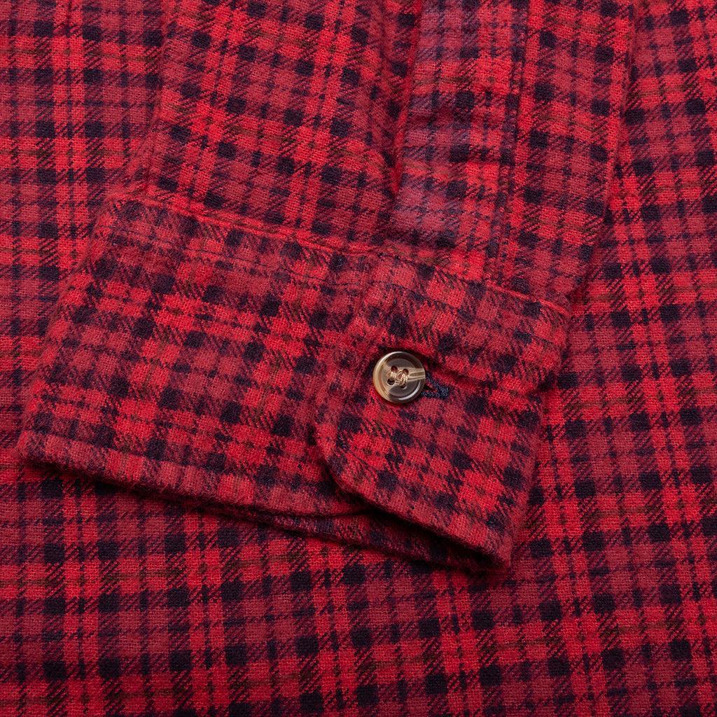 Ribbon Over Dye Flannel Shirt - Assorted Male Product Image