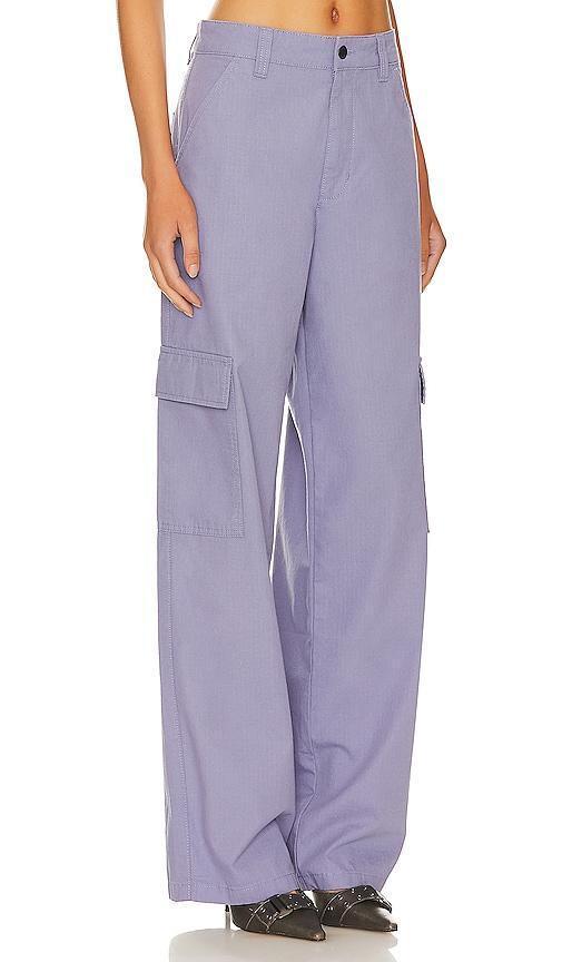 Donna Cargo Wide Leg Dr. Denim Product Image