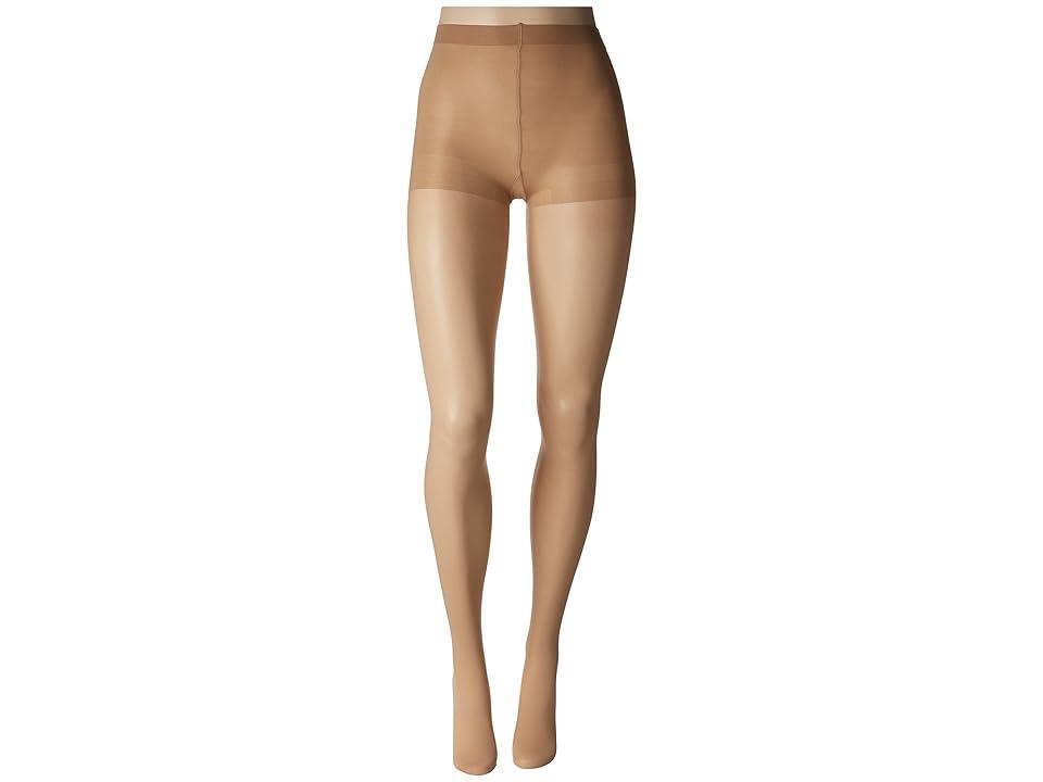 Hue 30 Denier Sheer Coverage Control Top Tights Product Image