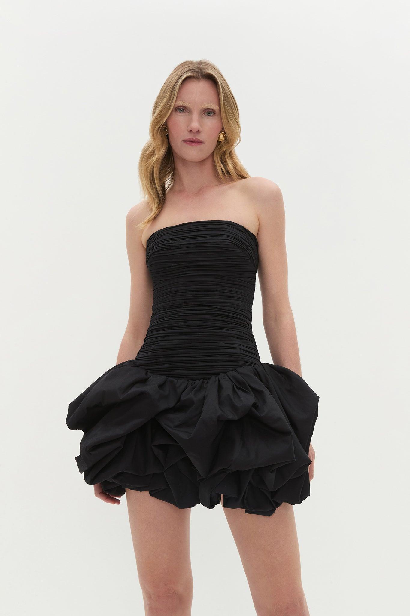 Violette Bubble Hem Mini Dress Product Image