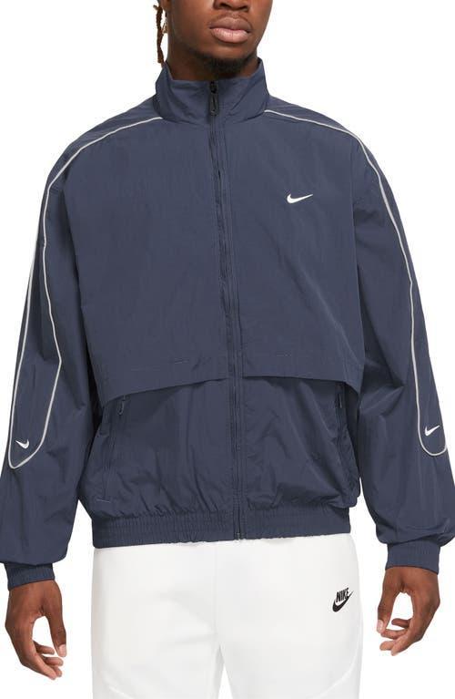 Nike Mens Sportswear Solo Swoosh Woven Track Jacket Product Image