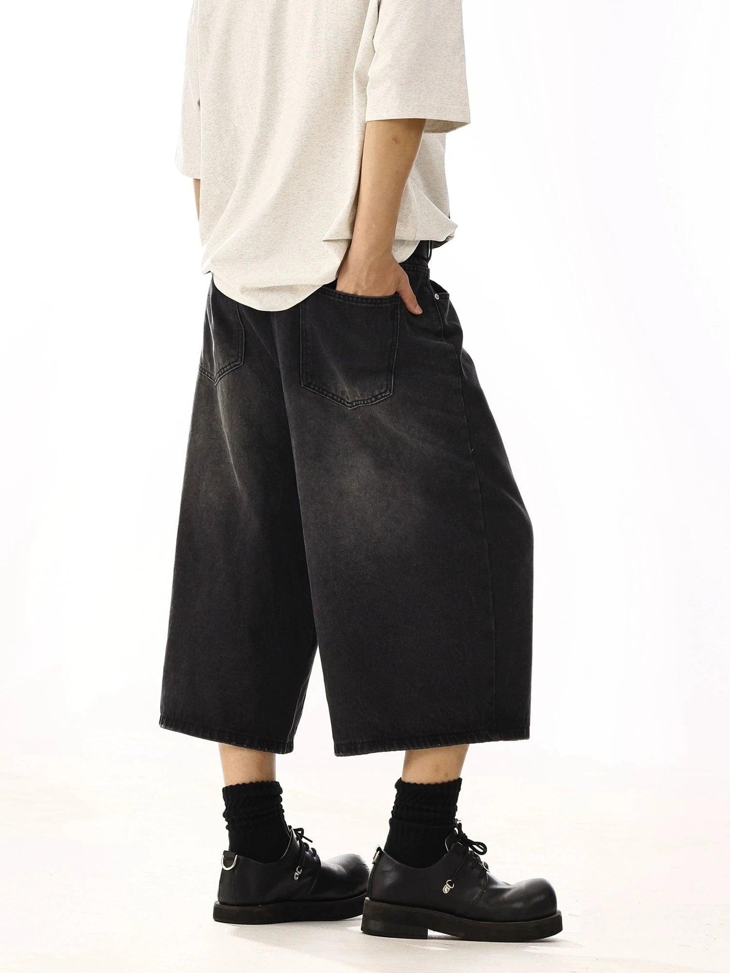 RT No. 13043 LONG DENIM SHORTS Product Image